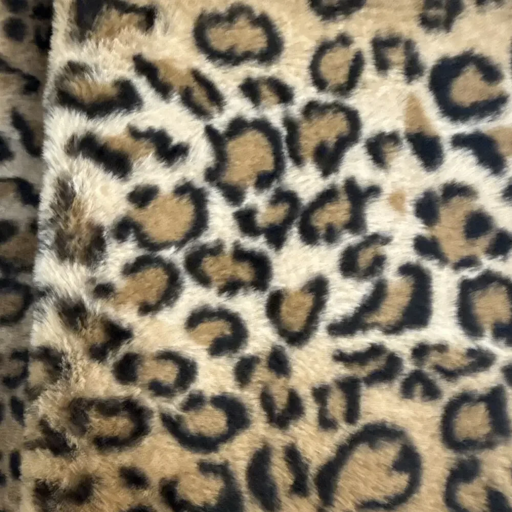 NEIMAN MARCUS Luxury CHEETAH Design Faux Mink Fur Throw Blanket NEW WITH TAGS